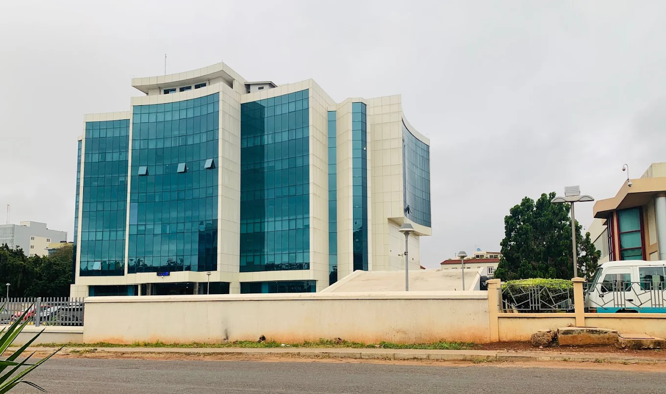 Ministry of Communications building in Accra
